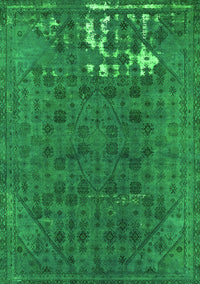 Persian Green Bohemian Rug, urb1083grn