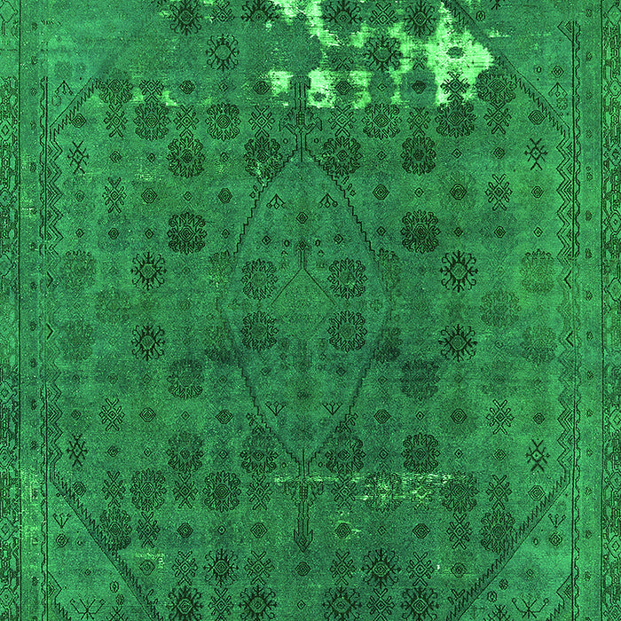 Persian Green Bohemian Rug, urb1083grn