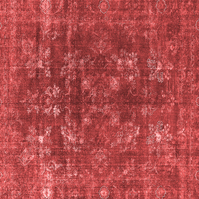 Machine Washable Oriental Red Industrial Rug, wshurb1084red