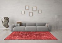 Machine Washable Oriental Red Industrial Rug, wshurb1084red