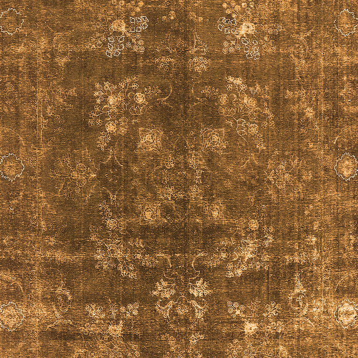 Machine Washable Oriental Orange Industrial Area Rugs, wshurb1084org