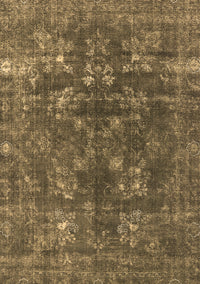 Oriental Brown Industrial Rug, urb1084brn