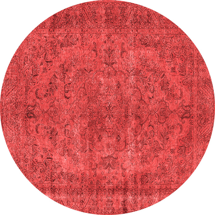 Machine Washable Oriental Red Industrial Rug, wshurb1085red
