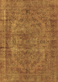 Oriental Brown Industrial Rug, urb1085brn