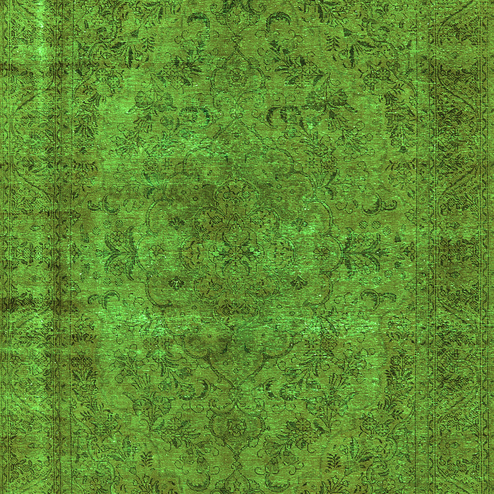 Oriental Green Industrial Rug, urb1085grn