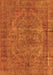 Oriental Orange Industrial Rug, urb1085org