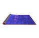 Sideview of Oriental Purple Industrial Rug, urb1086pur