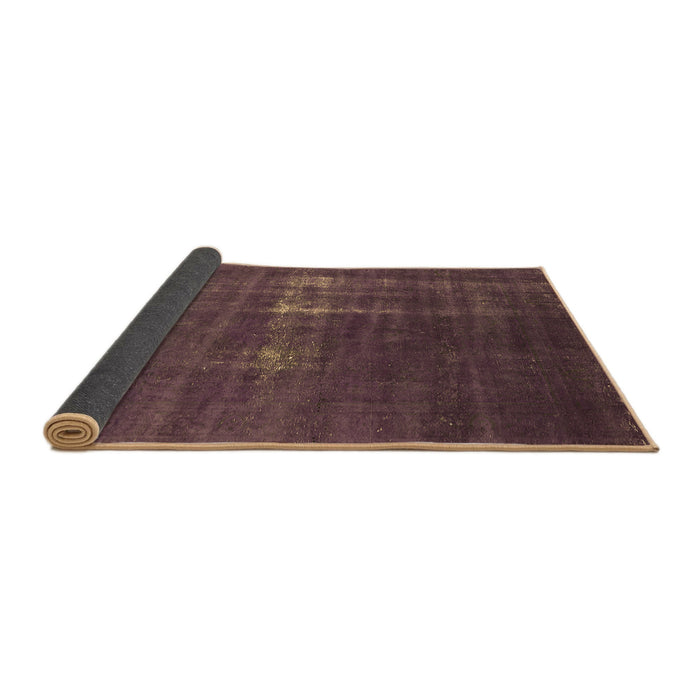 Sideview of Oriental Brown Industrial Rug, urb1086brn