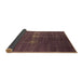 Sideview of Oriental Brown Industrial Rug, urb1086brn