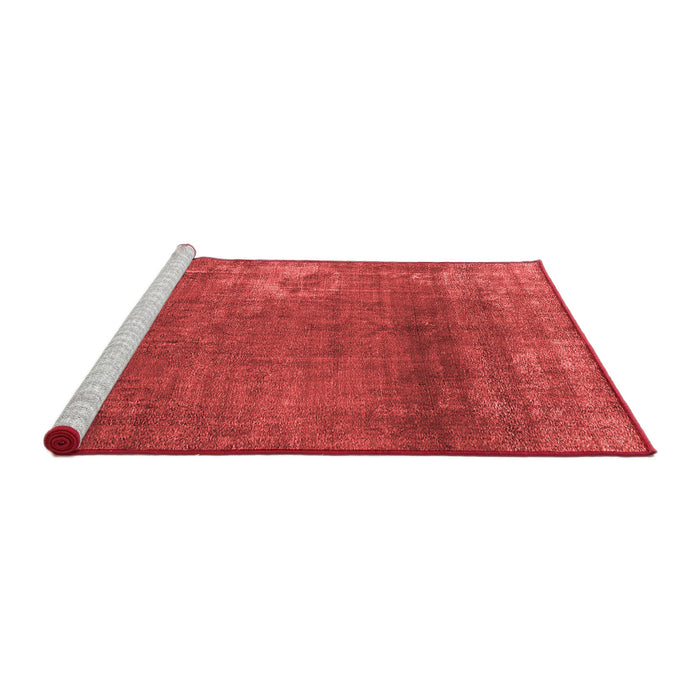 Industrial Red Washable Rugs