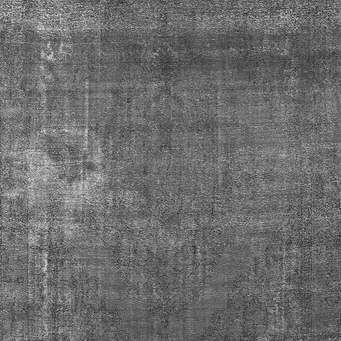 Machine Washable Oriental Gray Industrial Rug, wshurb1087gry