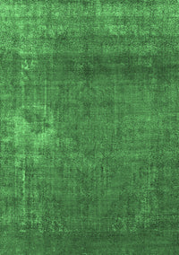 Oriental Emerald Green Industrial Rug, urb1087emgrn