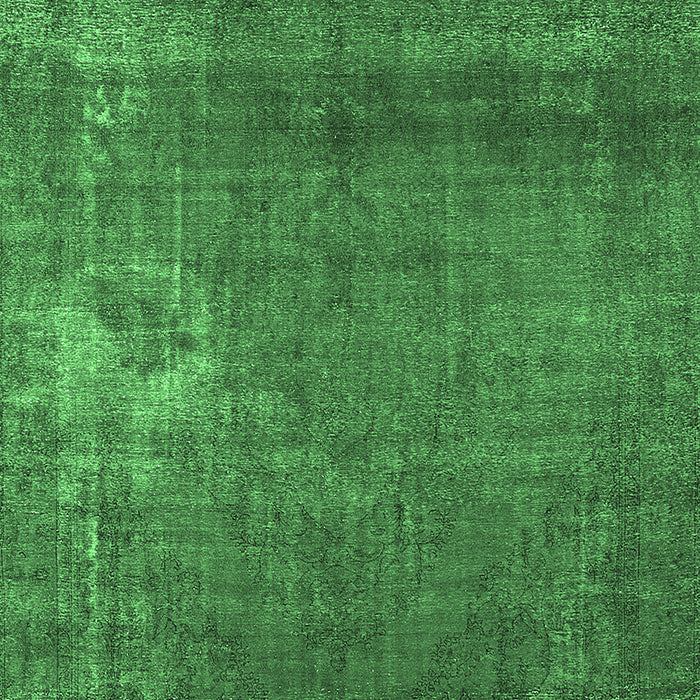 Oriental Emerald Green Industrial Rug, urb1087emgrn