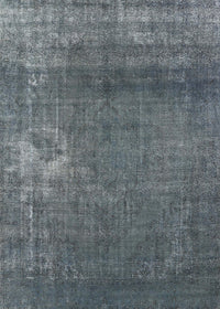 Machine Washable Industrial Modern Light Slate Gray Rug, wshurb1087