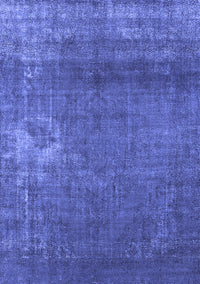 Oriental Blue Industrial Rug, urb1087blu