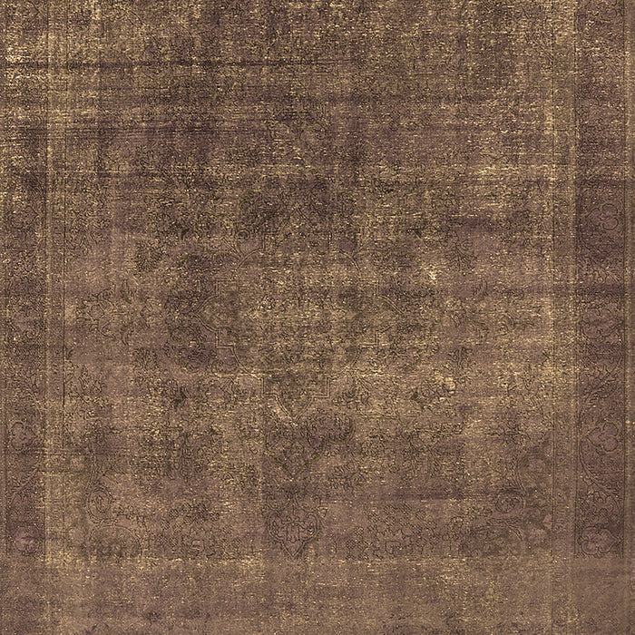 Oriental Brown Industrial Rug, urb1088brn