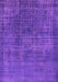 Machine Washable Oriental Purple Industrial Area Rugs, wshurb1088pur