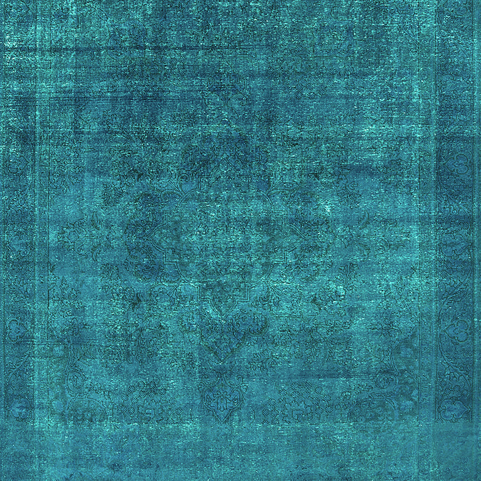 Oriental Turquoise Industrial Rug, urb1088turq