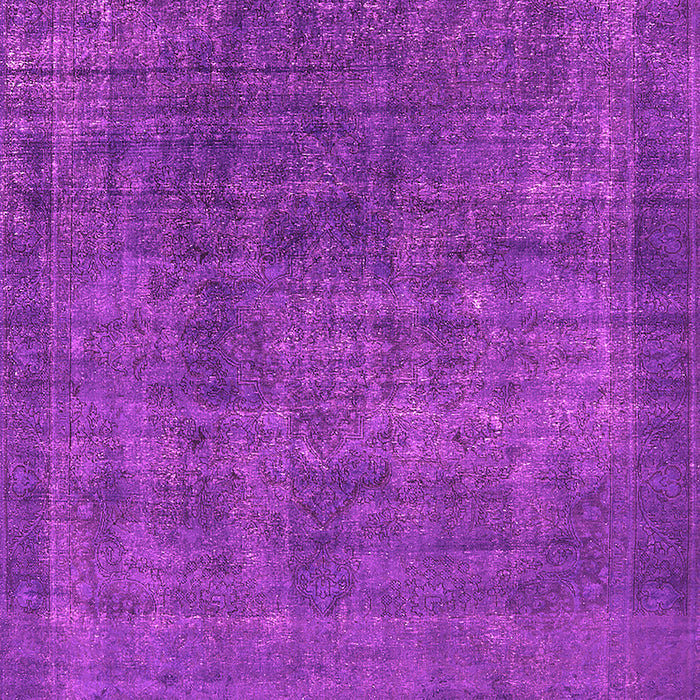 Machine Washable Oriental Pink Industrial Rug, wshurb1088pnk