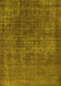 Oriental Yellow Industrial Rug, urb1088yw