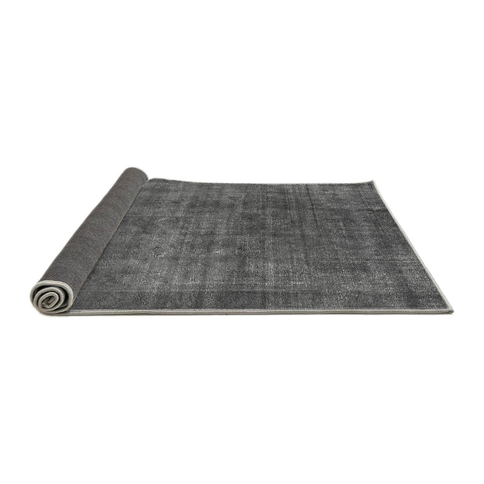 Sideview of Oriental Gray Industrial Rug, urb1088gry