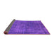 Sideview of Oriental Purple Industrial Rug, urb1088pur