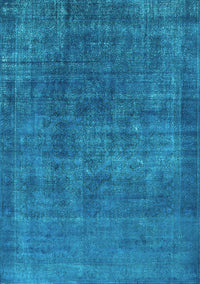 Oriental Light Blue Industrial Rug, urb1088lblu