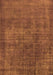 Oriental Orange Industrial Rug, urb1088org