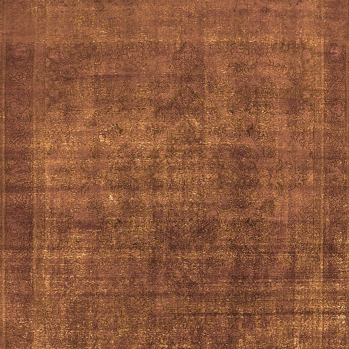 Machine Washable Oriental Orange Industrial Area Rugs, wshurb1088org