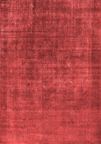 Oriental Red Industrial Rug, urb1088red