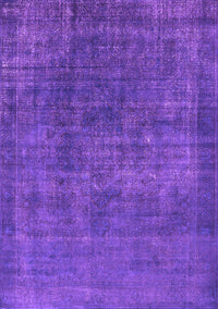 Oriental Purple Industrial Rug, urb1088pur