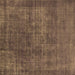 Square Oriental Brown Industrial Rug, urb1088brn