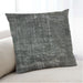 Lifestyle Image of Mid-Century Modern Urban Square Black Throw Pillow, 18 inch by 18 inch, pwurb1089