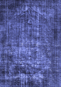 Oriental Blue Industrial Rug, urb1089blu