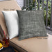 Front View of Mid-Century Modern Urban Square Black Throw Pillow, 18 inch by 18 inch, pwurb1089