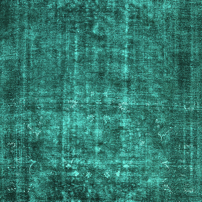 Oriental Turquoise Industrial Rug, urb1089turq