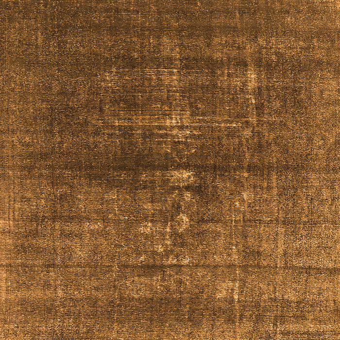 Square Machine Washable Oriental Orange Industrial Area Rugs, wshurb1090org