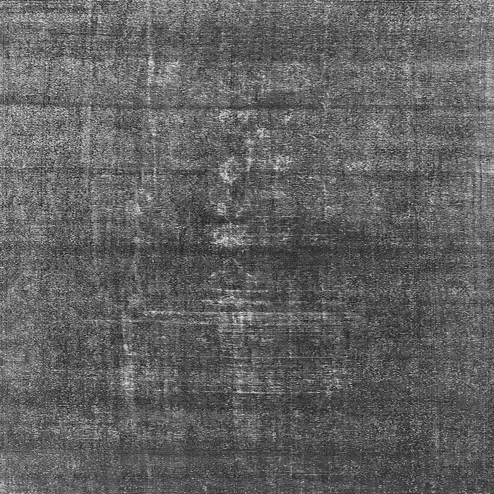 Square Machine Washable Oriental Gray Industrial Rug, wshurb1090gry