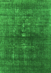 Oriental Green Industrial Rug, urb1090grn