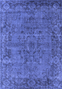 Oriental Blue Industrial Rug, urb1091blu