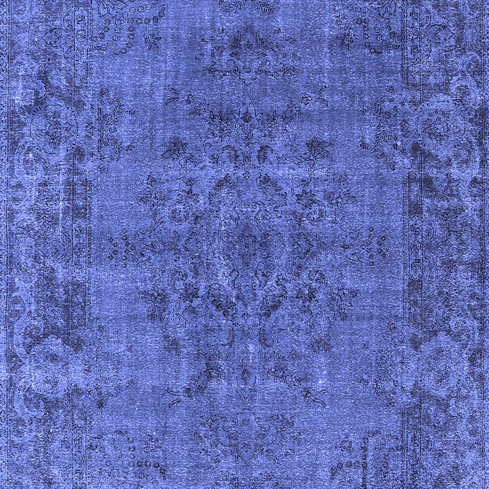 Oriental Blue Industrial Rug, urb1091blu
