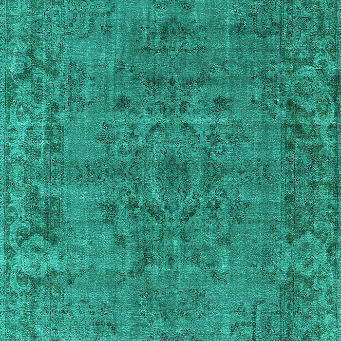Oriental Turquoise Industrial Rug, urb1091turq