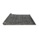 Sideview of Oriental Gray Industrial Rug, urb1091gry