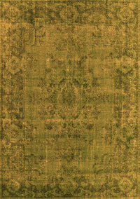 Oriental Orange Industrial Rug, urb1091org