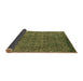 Sideview of Oriental Brown Industrial Rug, urb1091brn