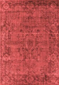 Oriental Red Industrial Rug, urb1091red