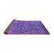 Sideview of Oriental Purple Industrial Rug, urb1091pur