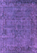 Oriental Purple Industrial Rug, urb1091pur