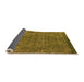 Sideview of Oriental Orange Industrial Rug, urb1091org