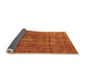 Sideview of Oriental Orange Industrial Rug, urb1092org